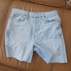 Cut Off Jean Shorts-FREE w/Re/Done Purchase